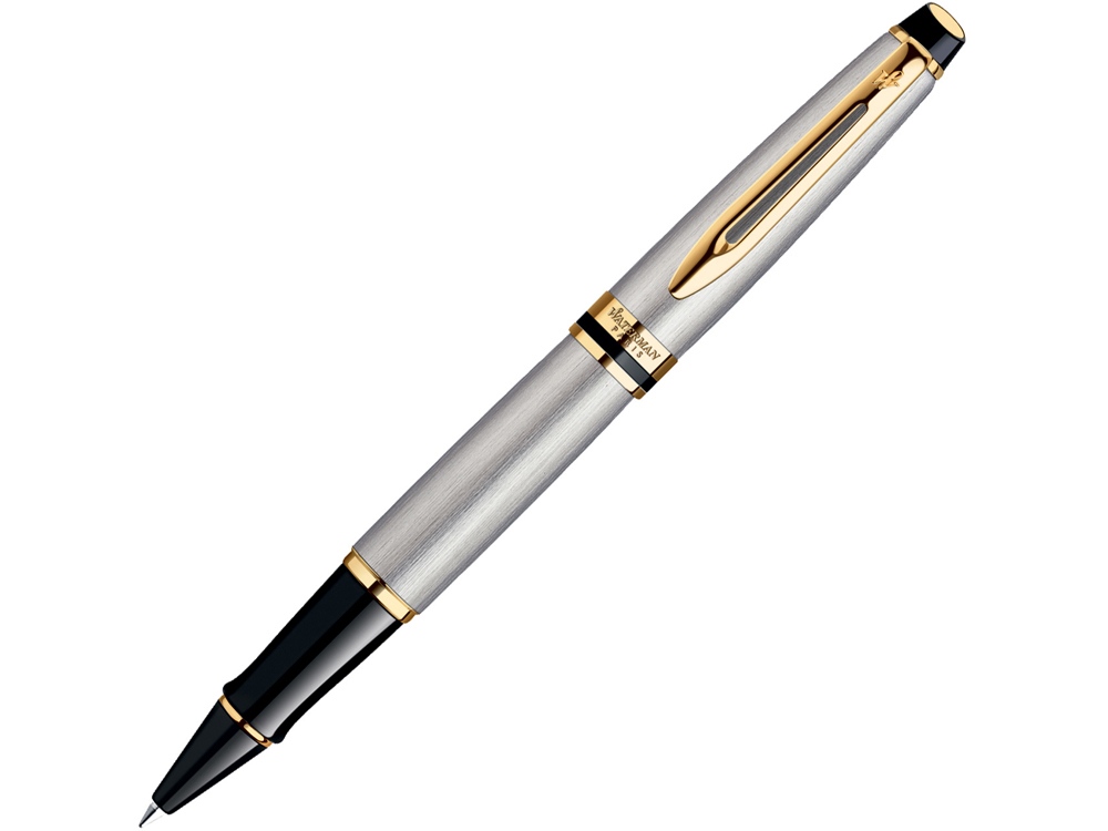 Ручка-роллер Waterman Expert 3, цвет: Stainless Steel GT