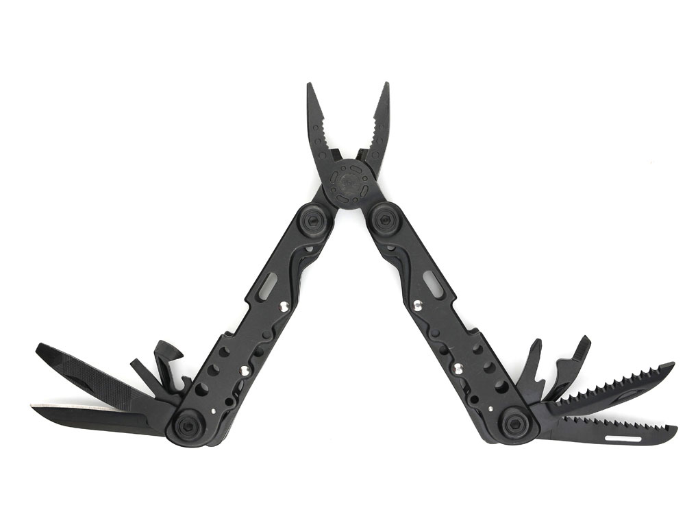Мультитул Stinger, 105×40 мм, 13 функций, сталь, чёрный