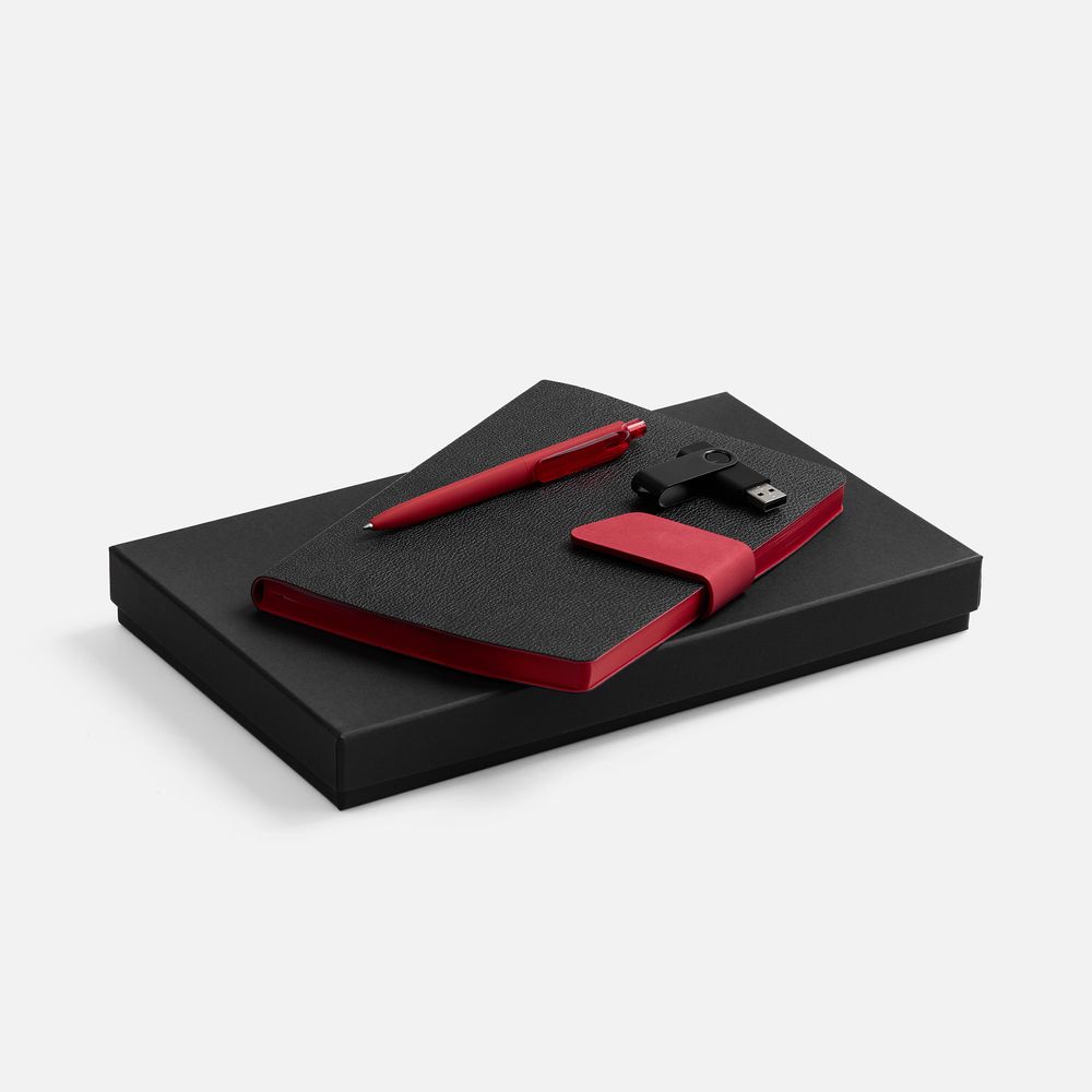 черный с красным