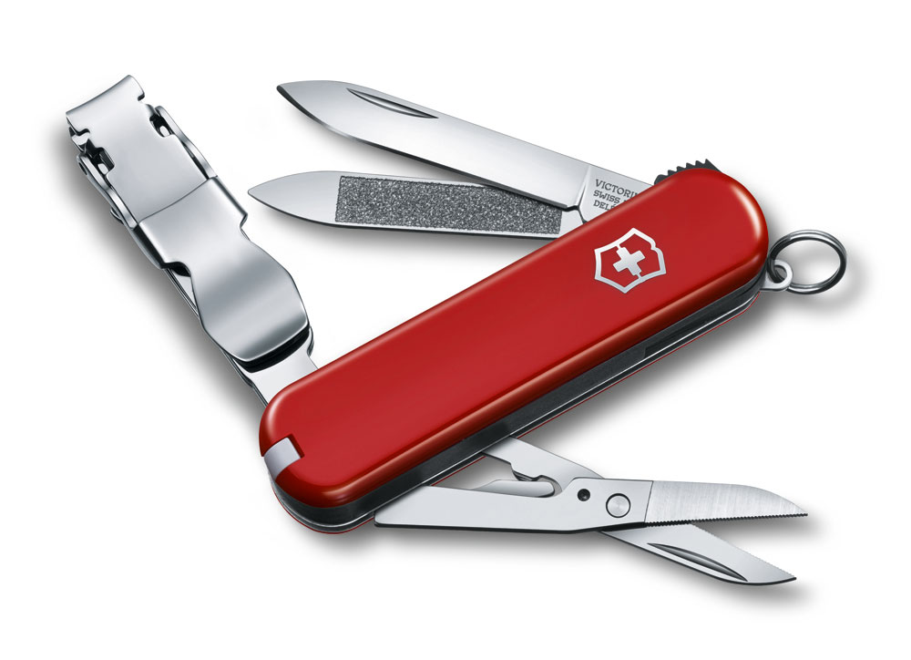 Нож-брелок VICTORINOX NailClip 580, 65 мм, 8 функций
