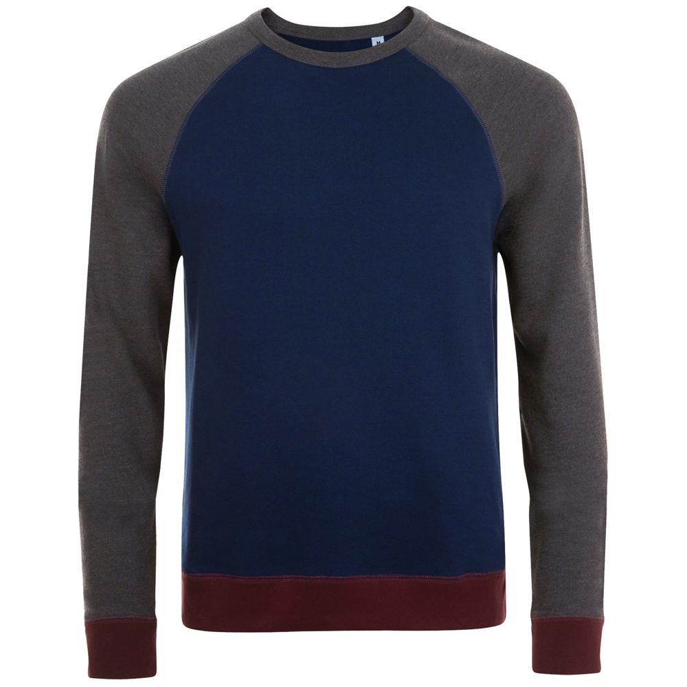 темно-синяя с черным меланжем