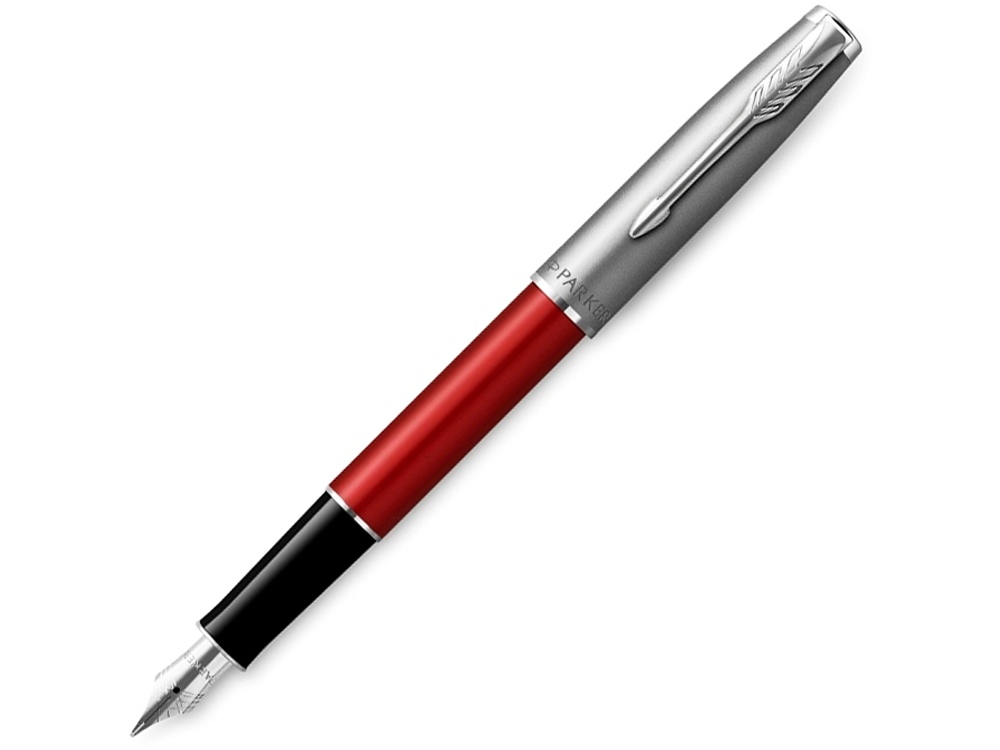 Перьевая ручка Parker Sonnet Entry Point Red Steel CT, перо: F, цвет чернил: black