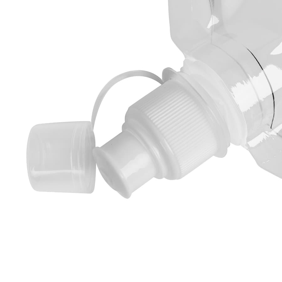 Емкость для воды мягкая "Футболка", пластиковая, с карабином, емкость 500 мл.