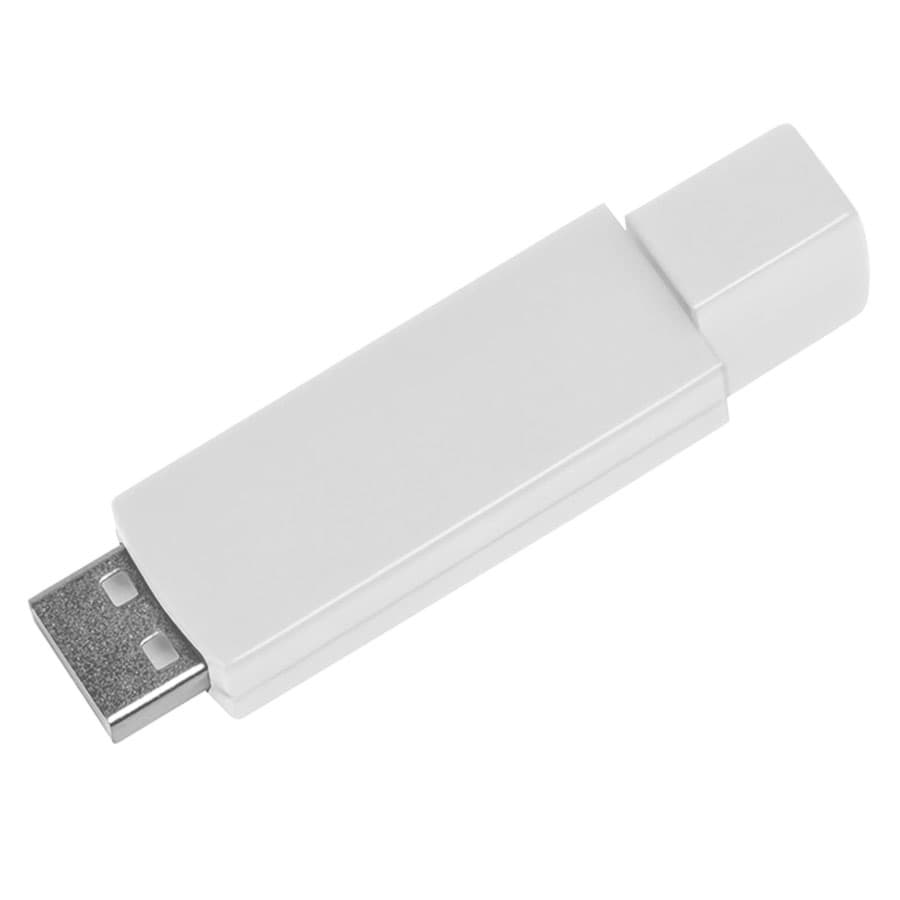 USB flash-карта»Twist» (8Гб), белая, 6х1, 7х1см
