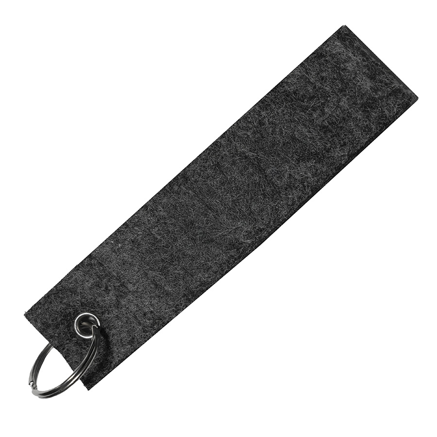 Брелок-ремувка FELTY 12 х 3 см, темно-серый, RPRT фетр