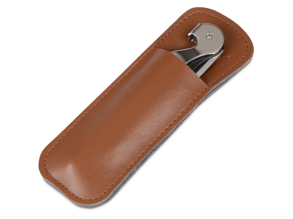 Футляр для штопора из искусственной кожи Corkscrew Case