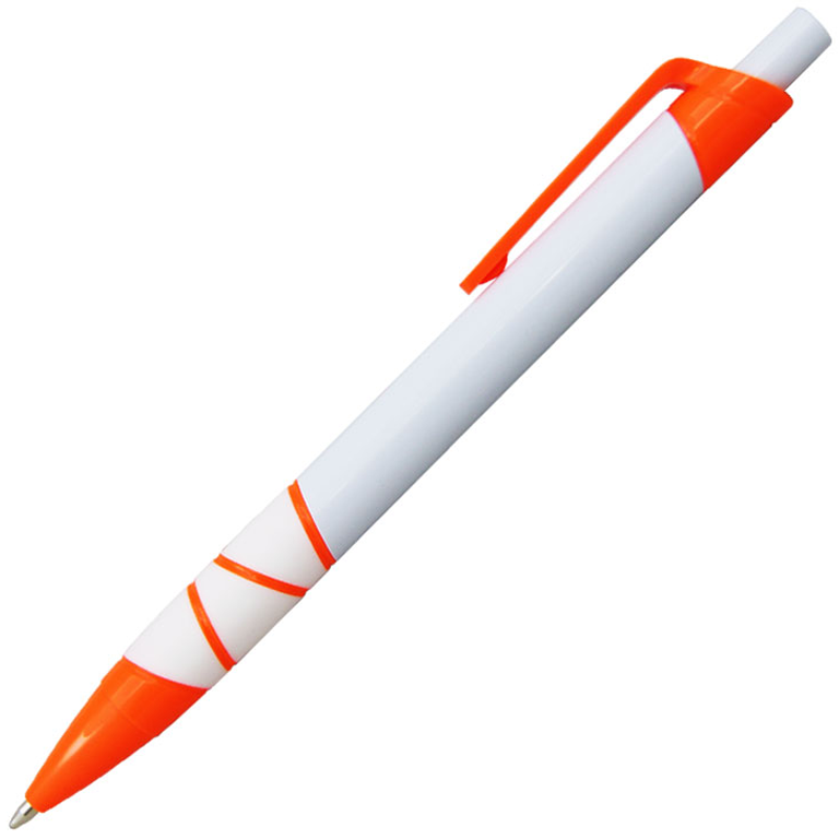 белый/оранжевый