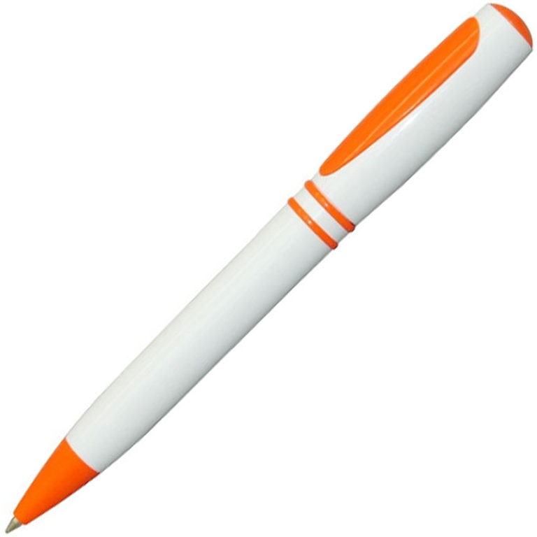 белый/оранжевый