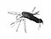 Нож перочинный Stinger, 96 мм, 15 функций, материал рукояти: алюминий (черный) small_img_2