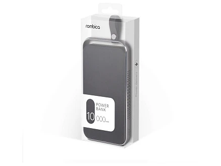 Внешний аккумулятор Rombica NEO Electron Black, 10000 мАч, черный (Р)