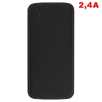 Внешний аккумулятор «Universal», 10 000 mAH, 5V 2.4 A, черный