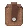 Чехол ZIPPO для широкой зажигалки, кожа, с кожаным фиксатором на ремень, коричневый, 57x30x75 мм small_img_3