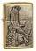 Зажигалка ZIPPO Eagles, с покрытием Brushed Brass, латунь/сталь, золотистая, матовая, 38x13x57 мм small_img_1