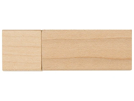 Флеш-карта USB 2.0 16 Gb Woody с магнитным колпачком, натуральный