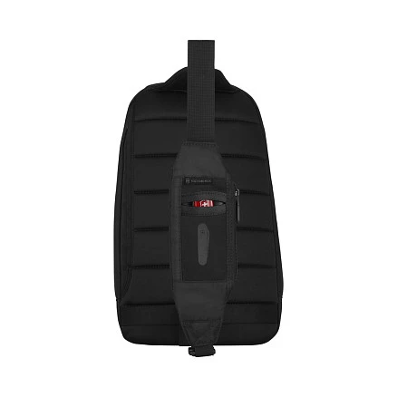 Рюкзак на одно плечо VICTORINOX Altmont Professional Tablet Sling, чёрный, полиэфирная ткань, 24x10x39 см, 8 л