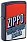 Зажигалка ZIPPO Color Block Design с покрытием Navy Matte, латунь/сталь, синяя, 38x13x57 мм_СИНИЙ
