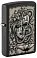 Зажигалка ZIPPO Gory Tattoo с покрытием Black Matte, латунь/сталь, черная, матовая, 38x13x57 мм small_img_1