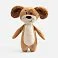 Мягкая игрушка Beastie Toys, собачка с белым шарфом small_img_2