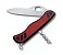 Нож перочинный VICTORINOX Sentinel One Hand, 111 мм, 3 функции, с фиксатором, красный с чёрным small_img_1