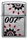 Зажигалка ZIPPO James Bond™ с покрытием Brushed Chrome, латунь/сталь, серебристая, 38x13x57 мм small_img_2
