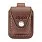 Чехол ZIPPO для широкой зажигалки, кожа, с кожаным фиксатором на ремень, коричневый, 57x30x75 мм_КОРИЧНЕВЫЙ