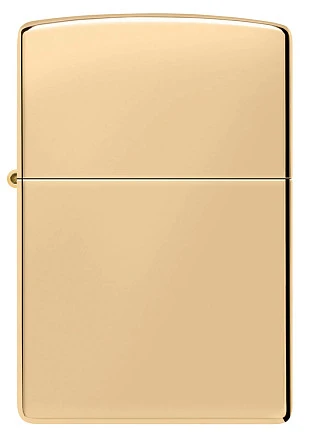 Зажигалка ZIPPO Armor® с покрытием High Polish Brass, латунь/сталь, золотистая, 38x13x57 мм
