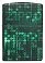 Зажигалка ZIPPO Pattern с покрытием Glow In The Dark Green, латунь/сталь, черно-зеленая, 38x13x57 мм small_img_2