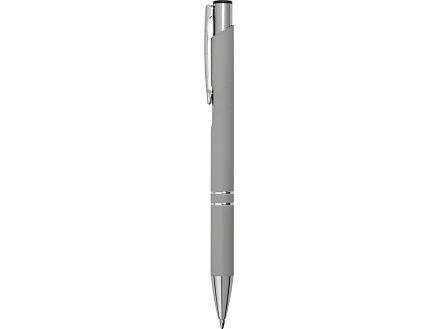 Ручка металлическая шариковая C1 софт-тач, серый (Р)