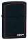 Зажигалка ZIPPO Classic с покрытием Black Matte, латунь/сталь, чёрная, матовая, 38x13x57 мм small_img_1