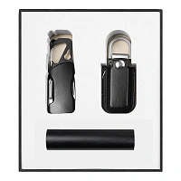 Набор подарочный Solution Superior Trio (флешка 32GB Palermo, фонарик Tools Spot, брелок-карабин Tools Module)