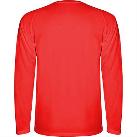 Спортивная футболка MONTECARLO L/S мужская, КРАСНЫЙ S