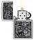 Зажигалка ZIPPO Jungle Design с покрытием Street Chrome, латунь/сталь, серебристая, 38x13x57 мм small_img_3