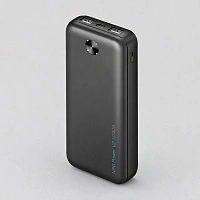 Внешний АКБ NRG Power V2 10000 мА-ч, 2A, 2xUSB, черный, Deppa