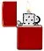 Зажигалка ZIPPO Classic с покрытием Metallic Red, латунь/сталь, красная, матовая, 38x13x57 мм small_img_3