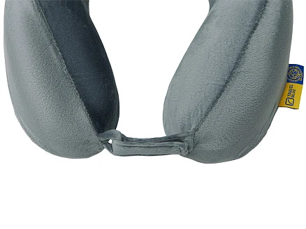Подушка для путешествий с эффектом памяти Travel Blue Tranquility Pillow, увеличенная (212), цвет серый