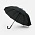 Зонт-трость Sombrella, черный_черный