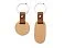 Брелок MARBEL из натурального дерева, круглый, натуральный/коричневый small_img_3