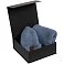 Подарочная коробка, размер 25*21*8,5 см, Solution Prestige Linen с магнитным клапаном, черная, small_img_3