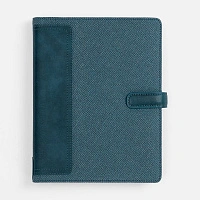 Ежедневник-органайзер Twill, недатированный, синий