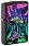 Зажигалка ZIPPO Counter Culture с покрытием Black Light, латунь/сталь, черная,матовая 38x13x57 мм_ЧЕРНЫЙ