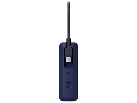 Внешний аккумулятор со встроенным кабелем Xiaomi 33W Power Bank 10000mAh (Integrated Cable) Ice Blue