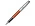 Ручка-роллер Parker Sonnet Essentials Orange SB Steel CT, цвет чернил black,перо: F, в подарочной упаковке._оранжевый, серебристый