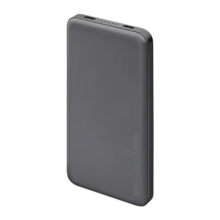 Внешний АКБ NRG Turbo S 10000 mAh, 20Вт, графит, Deppa