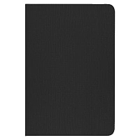 Блокнот Forest Alfa Polo Linen А5, недатированный, в твердой обложке, черный