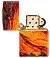 Зажигалка ZIPPO Lava Flow с покрытием 540 Tumbled Brass, латунь/сталь, оранжевая, 38x13x57 мм small_img_4