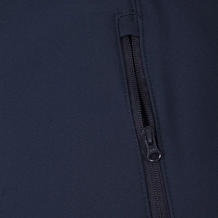 Куртка мужская Hooded Softshell темно-синяя