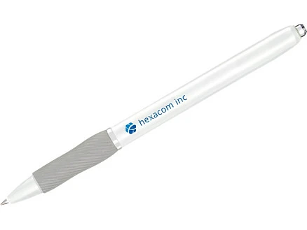 Sharpie® S-Gel, шариковая ручка, черные чернила, белый