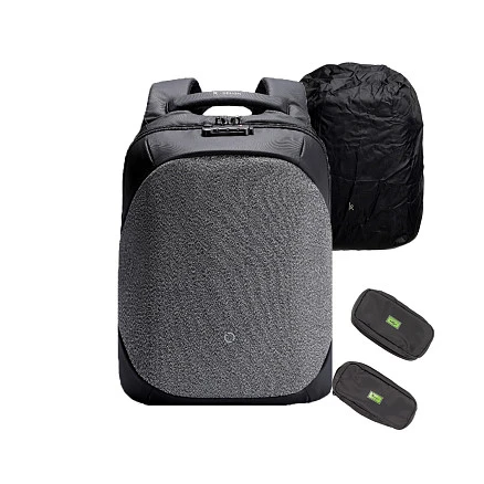 Рюкзак KORIN ClickPack Pro 46х34х16 см, комбинированный черный/серый