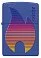 Зажигалка ZIPPO Classic с покрытием Royal Blue Matte, латунь/сталь, синяя, матовая, 38x13x57 мм small_img_2