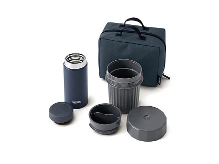 Ланч-набор тм THERMOS JEC-1000 NVY 0,85L